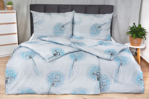 Krepp ágyneműhuzat BASIC DUVA türkiz