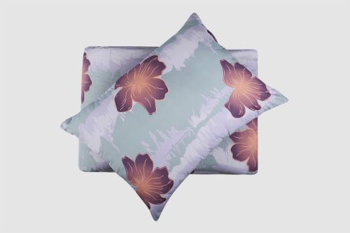 Mikroszálas ágyneműhuzat pamuthatású LEJA szürke (2)