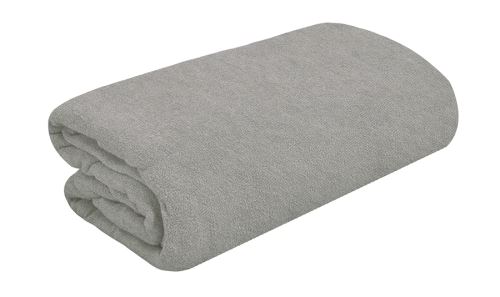 AKCIÓ! Frottír lepedő EKONOM 90x200 cm szürke