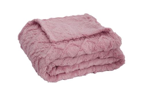Mikroflanel takaró MODA régi rózsaszín