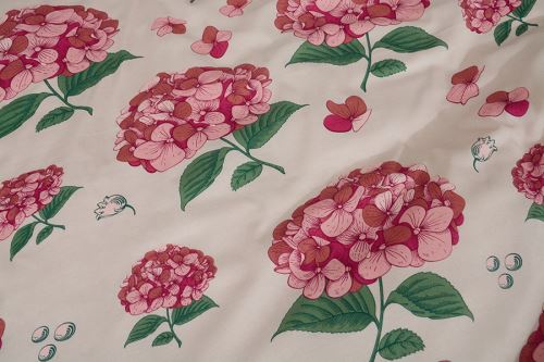 Pamut ágyneműhuzat BASIC ORTENSA málna (4)