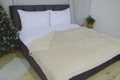 Mikroflanel takaró MODA bézs 150x200 cm (2)