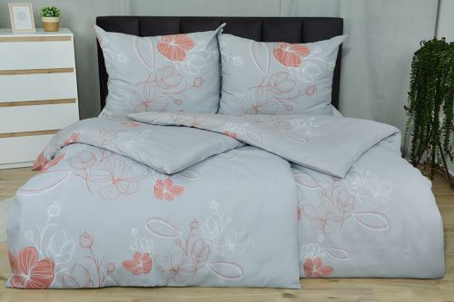 Pamut ágyneműhuzat PLUS TIMEA régi rózsaszín