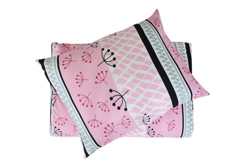 Pamut ágyneműhuzat PLUS 4 részes MOLEDA rózsaszín (2)