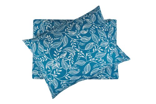 Pamut ágyneműhuzat BASIC LISA kék (3)