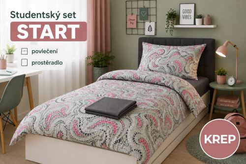 Diák szett START VIRA málnaszínű