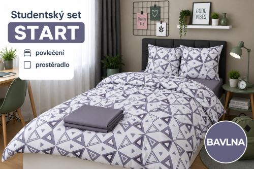 Diák szett START TRIA lila