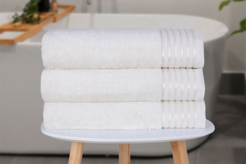 Fürdőlepedő modális VELA tejszínes