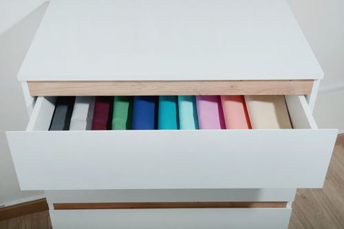 Pamut lepedők SÖTÉTSZÜRKE 140x225 cm (2)