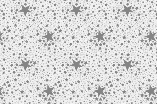 PVC terítő CSILLAG ezüst 120x140 cm
