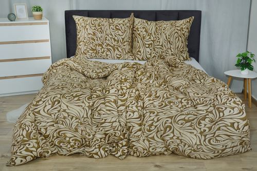 Pamut ágyneműhuzat BASIC 4 részes HELPA bézs (6)