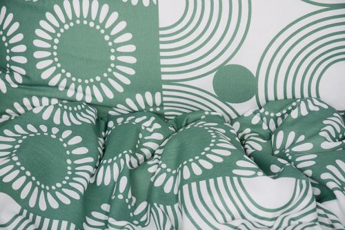 Pamut ágyneműhuzat hosszított PLUS ZITA zöld (4)