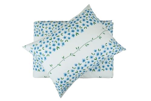 Flanel mikro ágyneműhuzat 4 részes FLOTA türkiz (2)