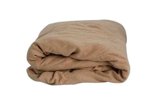 TOP Q jersey prestieradlo VILÁGOSBARNA 200x220 cm (1)