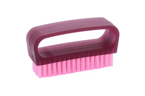 RÓZSASZÍNŰ kézmosó kefe