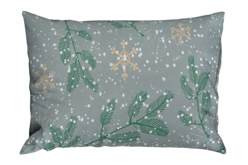 Karácsonyi Pamut ágyneműhuzat BASIC MENDA szürke (4)