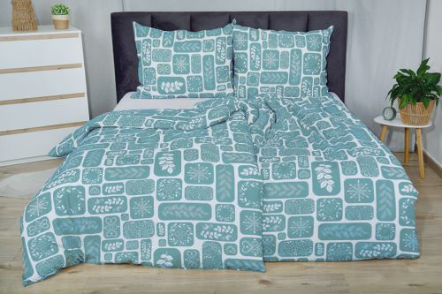 Pamut ágyneműhuzat PLUS 4 részes MOSTALA kerozin (4)