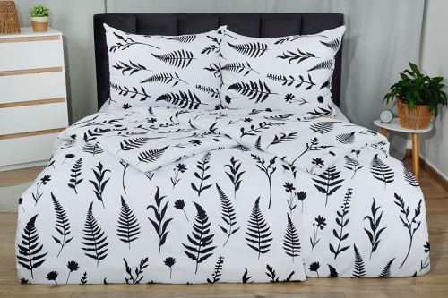 Mikroszálas ágyneműhuzat BASIC SARKA fehér