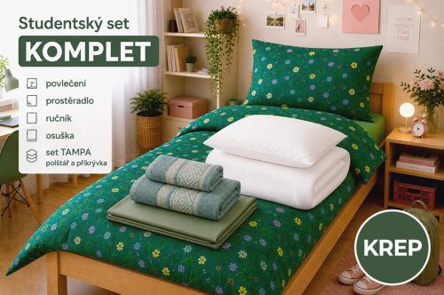 Diák szett KOMPLET BONETA zöld