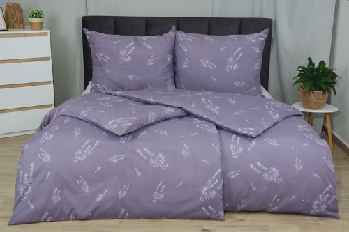 Pamut ágyneműhuzat PLUS VIOLA lila