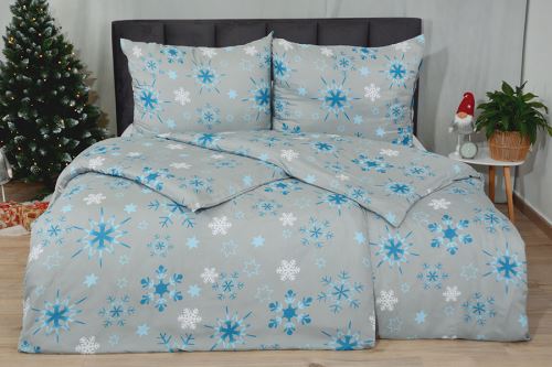 Karácsonyi Krepp ágyneműhuzat mikro BASIC KELDA türkiz Karácsonyi Krepp ágyneműhuzat mikro BASIC KELDA türkiz