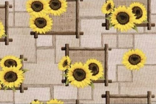 PVC terítő NAPRAFORGÓ 2 bézs