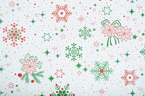 PVC terítő KARÁCSONYI VARÁZS piros