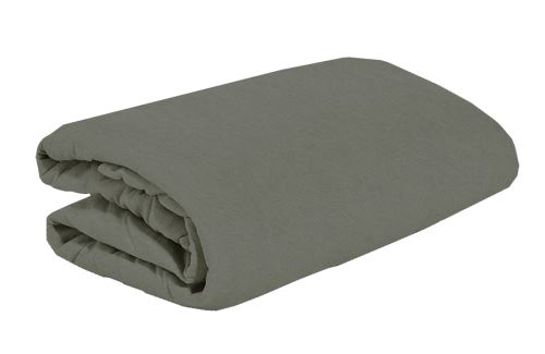Jersey lepedő EKONOM 200x220 cm sötétszürke
