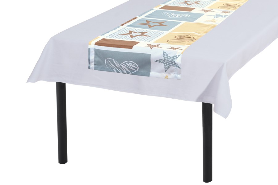 Asztali futó 30x160 cm LIVANA Barna