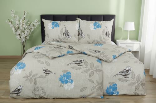 Pamut ágyneműhuzat PLUS PARANA bézs