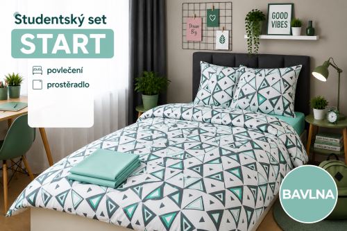 Diák szett START TRIA menta