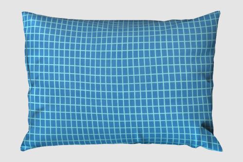 Pamut ágyneműhuzat hosszított PLUS KETA kék (5)