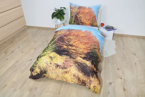 Mikroszálas ágyneműhuzat nyomtatással ŐSZI (2)